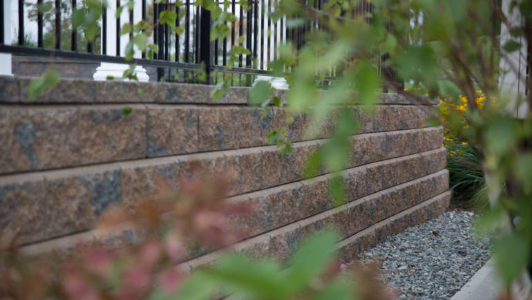 Custom Patio & Retaining wall